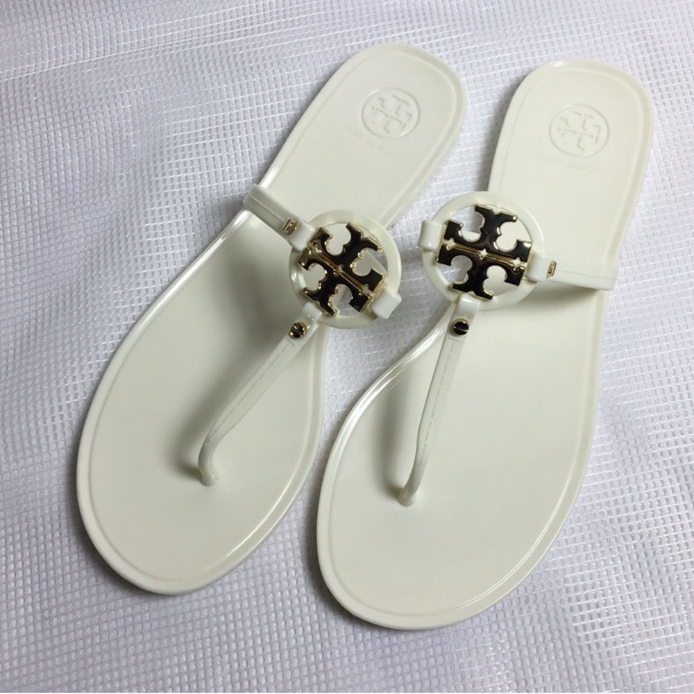 NWOT Tory Burch Mini Jelly Miller Sandal White